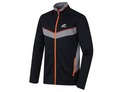 Mens trekking sweatshirt TREYVON anthracite (orange)