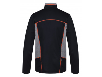 Mens trekking sweatshirt TREYVON anthracite (orange)