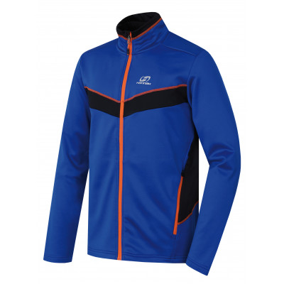 Mens trekking sweatshirt TREYVON princess blue (orange)