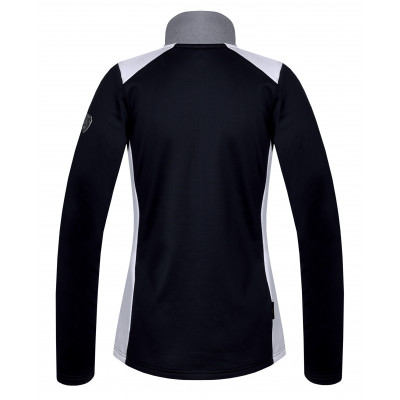 Ladies trekking sweatshirt TRUDY anthracite/light gray mel 2