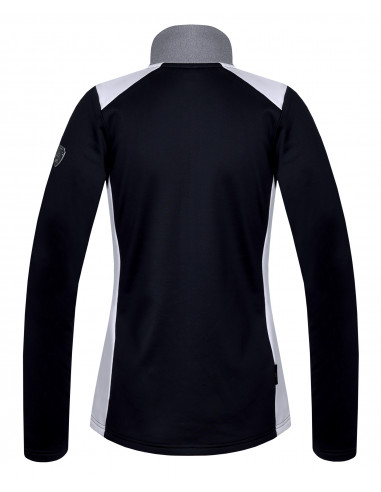 Ladies trekking sweatshirt TRUDY anthracite/light gray mel