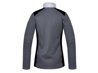 Ladies trekking sweatshirt TRUDY light gray mel/bright white