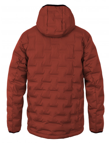 Mens city jacket ZAZU cinnabar
