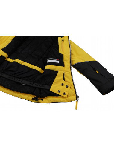 Kids  jacket ANAKIN JR vibrant yellow/dark gray mel