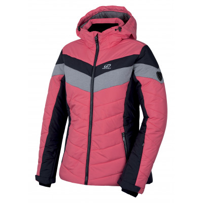 Ladies snowsport jacket COCCO calypso coral/blue nights