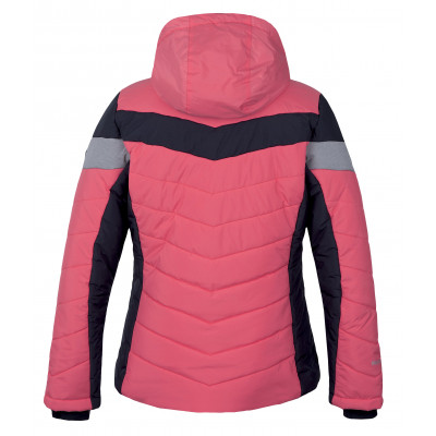 Ladies snowsport jacket COCCO calypso coral/blue nights 2