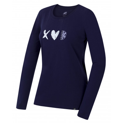 Ladies city T-shirt, L/S ELIKA dress blues