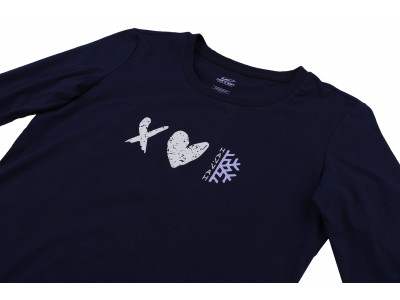 Ladies city T-shirt, L/S ELIKA dress blues