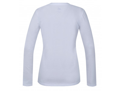 Ladies city T-shirt, L/S ELIKA snow white