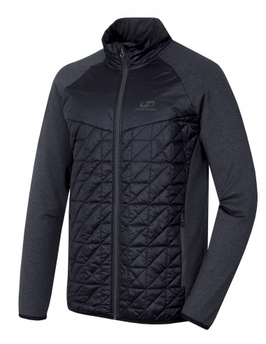 Mens active sweatshirt ENRYX dark gray mel/anthracite