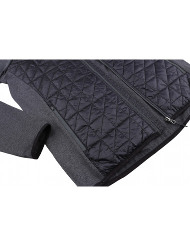 Mens active sweatshirt ENRYX dark gray mel/anthracite