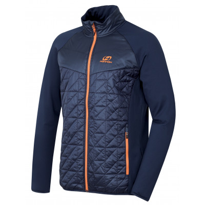 Mens active sweatshirt ENRYX midnight navy (orange)