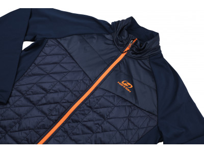 Mens active sweatshirt ENRYX midnight navy (orange)