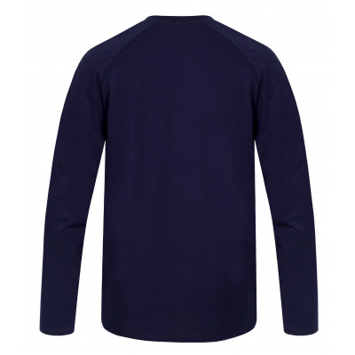 Mens city T-shirt, L/S GRUTE black iris 2