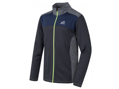 Mens active sweatshirt CHARDON dark gray mel/light gray mel