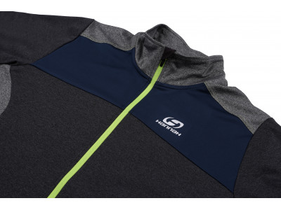 Mens active sweatshirt CHARDON dark gray mel/light gray mel