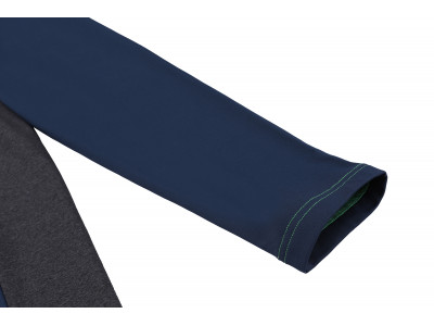 Mens active sweatshirt CHARDON midnight navy/dark gray mel