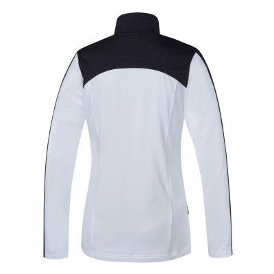 Ladies active sweatshirt CHER bright white/dark gray mel 2