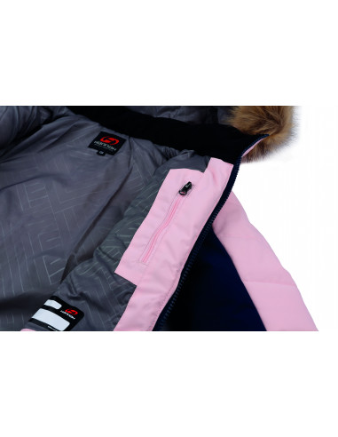 Kids  jacket LEANE JR seashell pink/dress blues