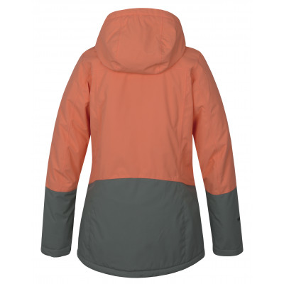Ladies snowsport jacket MALIKA cantaloupe/shadow 2