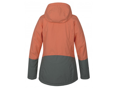 Ladies snowsport jacket MALIKA cantaloupe/shadow