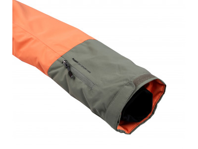 Ladies snowsport jacket MALIKA cantaloupe/shadow