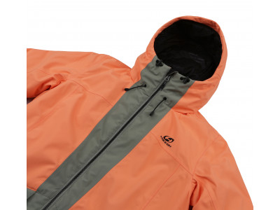 Ladies snowsport jacket MALIKA cantaloupe/shadow