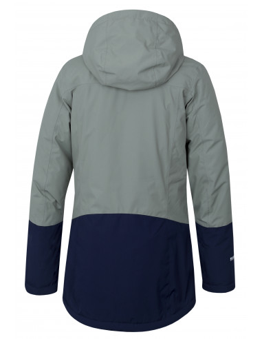 Ladies snowsport jacket MALIKA shadow/dress blues