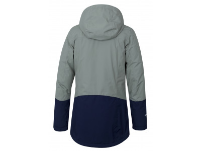 Ladies snowsport jacket MALIKA shadow/dress blues