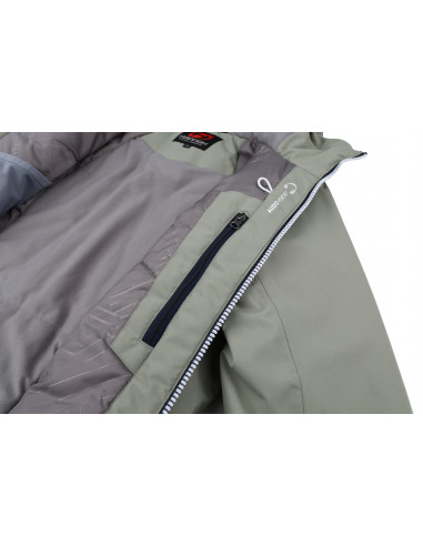 Ladies snowsport jacket MALIKA shadow/dress blues