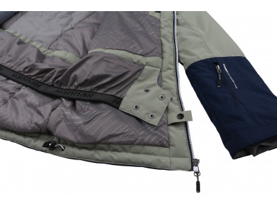 Ladies snowsport jacket MALIKA shadow/dress blues