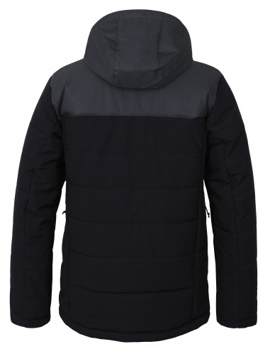 Mens snowsport jacket MEDWINE anthracite/dark gray mel