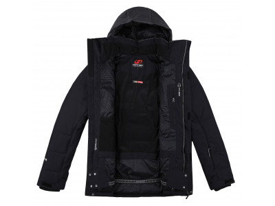 Mens snowsport jacket MEDWINE anthracite/dark gray mel