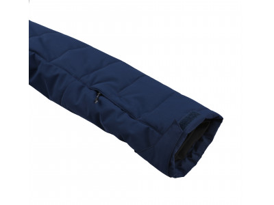 Mens snowsport jacket MEDWINE dress blues/light gray mel