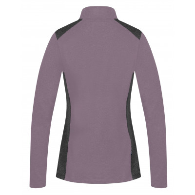 Ladies trekking sweatshirt NALA crystal rose mel/bright white 2