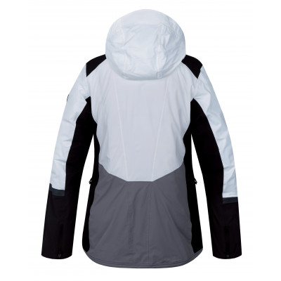 Ladies snowsport jacket SARAH bright white/frost gray 2