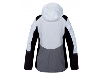 Ladies snowsport jacket SARAH bright white/frost gray