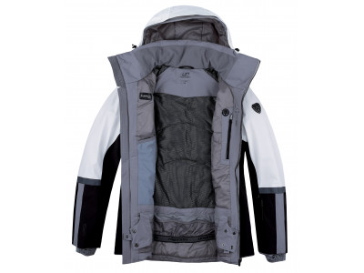 Ladies snowsport jacket SARAH bright white/frost gray