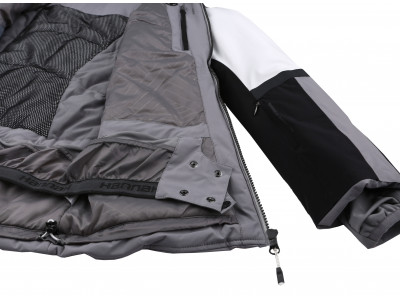 Ladies snowsport jacket SARAH bright white/frost gray