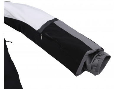 Ladies snowsport jacket SARAH bright white/frost gray