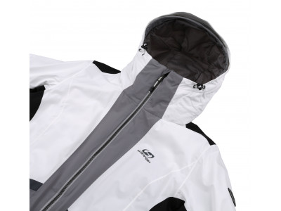 Ladies snowsport jacket SARAH bright white/frost gray