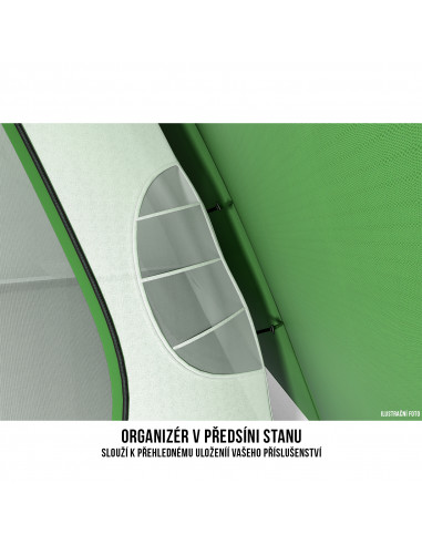 Family tent BIGLESS 5 green 2020