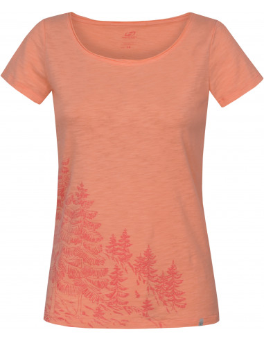 Ladies every day short sleeve T-shirt ZOEY cantaloupe