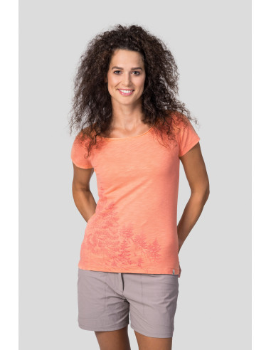 Ladies every day short sleeve T-shirt ZOEY cantaloupe