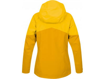Ladies trekking jacket ABIGAIL golden yellow/spectra yellow