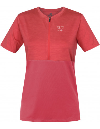 Ladies active short sleeve T-shirt BERRY holly berry mel/holly berry