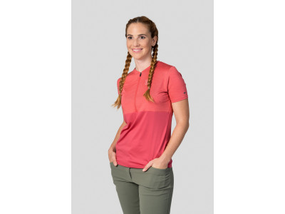 Ladies active short sleeve T-shirt BERRY holly berry mel/holly berry