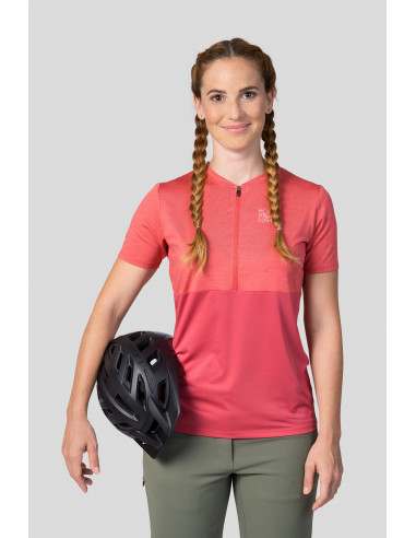 Ladies active short sleeve T-shirt BERRY holly berry mel/holly berry