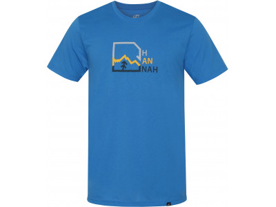 Men's trekking short sleeve T-shirt BITE brilliant blue