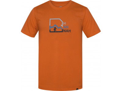 Men's trekking short sleeve T-shirt BITE jaffa orange